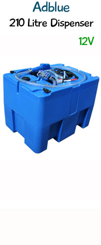 210 litre Mobile Adblue tank - 12V - Basic