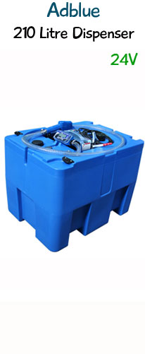 210 litre Mobile Adblue Tank - 230V - Basic